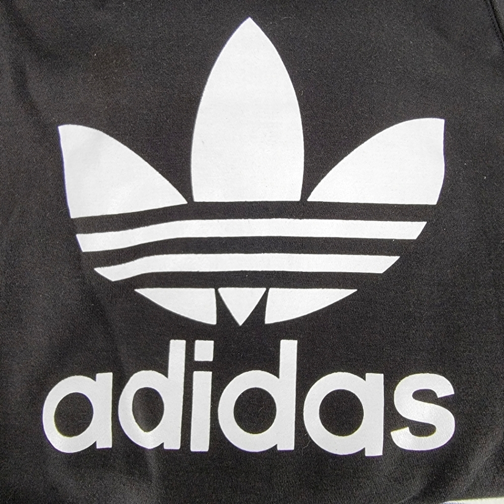 Adidas Hoodie Black Kanga Pocket XL - Picture 4 of 5